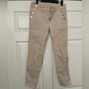 WHITE HOUSE BLACK MARKET Crop Pants Sz 4